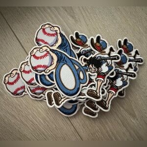 One Piece x Dodgers Embroidered Patch (Pack of 5)
